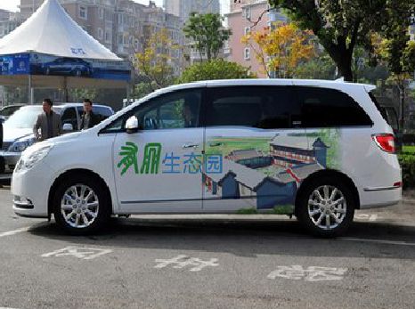 福清户外车贴喷绘如何保持效果?